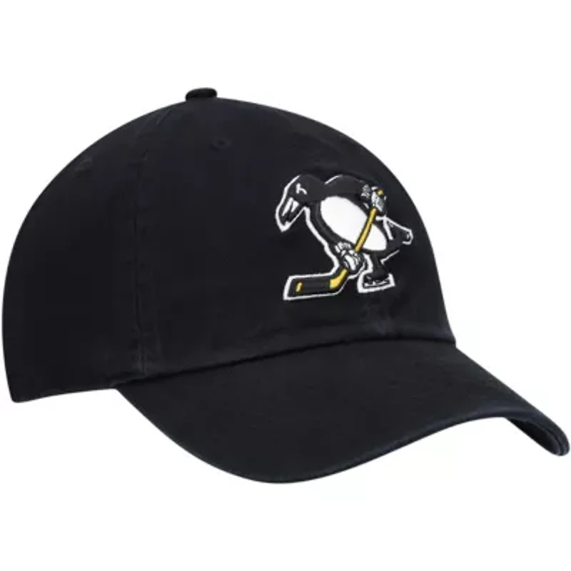 NHL Pittsburgh Penguins Logo Clean Up Adjustable Hat