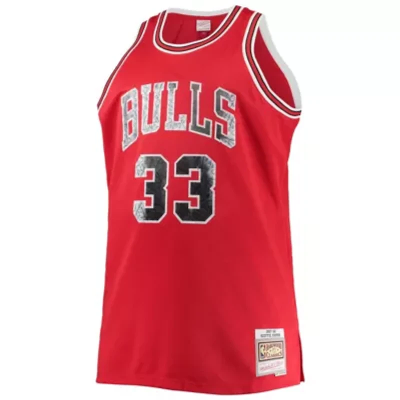 NBA Scottie Pippen Chicago Bulls Big & Tall 1997/98 75th Anniversary Diamond Swingman Jersey
