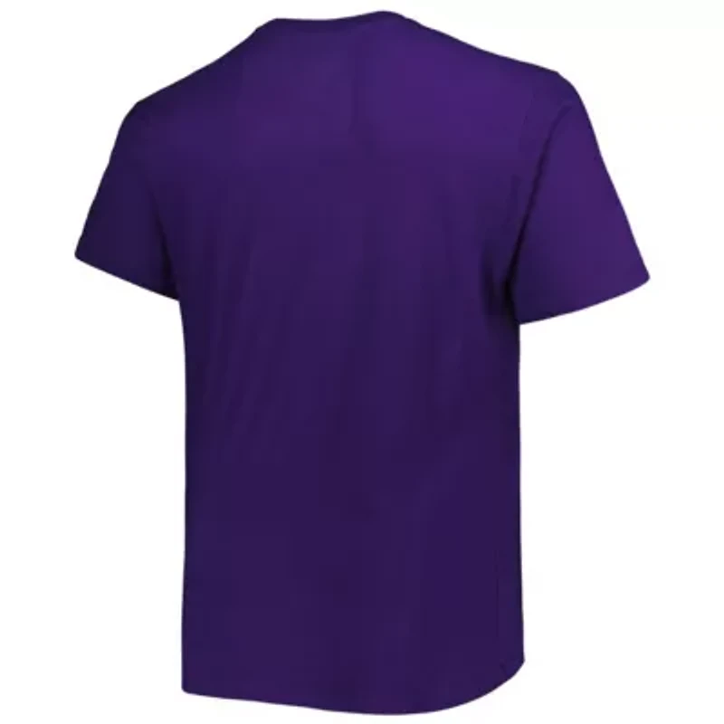 NCAA LSU Tigers Big & Tall Arch Over Wordmark T-Shirt