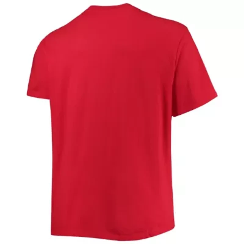 NCAA Ohio State Buckeyes Big & Tall Arch Over Wordmark T-Shirt