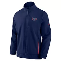 NHL Fanatics Washington Capitals Authentic Pro Rink Coaches Full-Zip Jacket