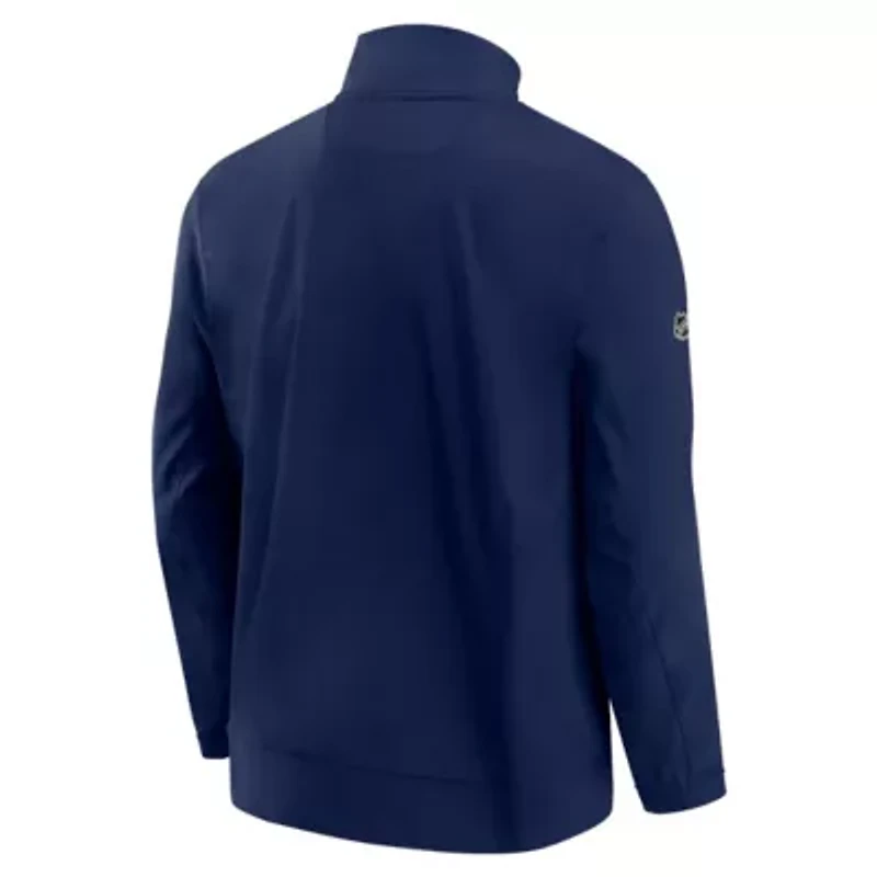 NHL Fanatics Washington Capitals Authentic Pro Rink Coaches Full-Zip Jacket