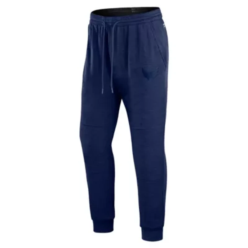 NHL Fanatics Heather Washington Capitals Authentic Pro Road Jogger Sweatpants