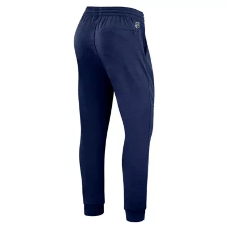 NHL Fanatics Heather Washington Capitals Authentic Pro Road Jogger Sweatpants