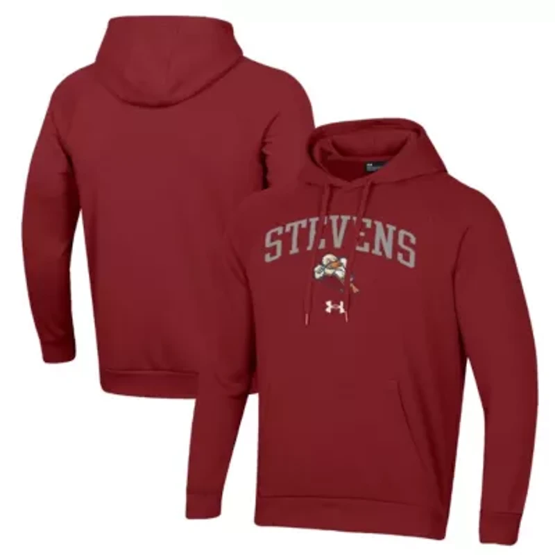 NCAA Under Armour Stevens Institute of Technology Ducks All Day Fleece Pullover Hoodie