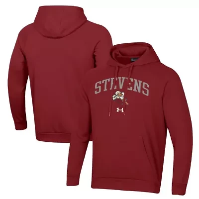NCAA Under Armour Stevens Institute of Technology Ducks All Day Fleece Pullover Hoodie
