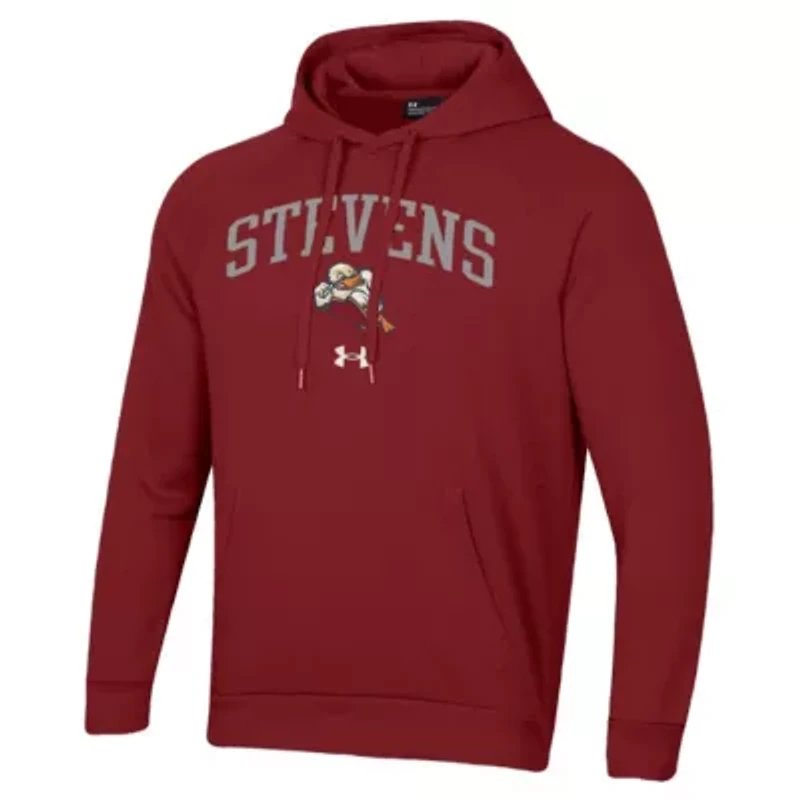 NCAA Under Armour Stevens Institute of Technology Ducks All Day Fleece Pullover Hoodie