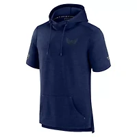 NHL Fanatics Washington Capitals Authentic Pro Road Performance Short Sleeve Pullover Hoodie