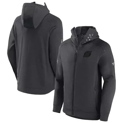 NHL Fanatics New Jersey Devils Authentic Pro Road Tech Lightweight Full-Zip Hoodie Jacket
