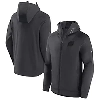 NHL Fanatics New Jersey Devils Authentic Pro Road Tech Lightweight Full-Zip Hoodie Jacket