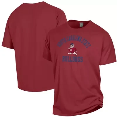 SC State Bulldogs NCAA South Carolina Arch Logo Garment Dyed T-Shirt