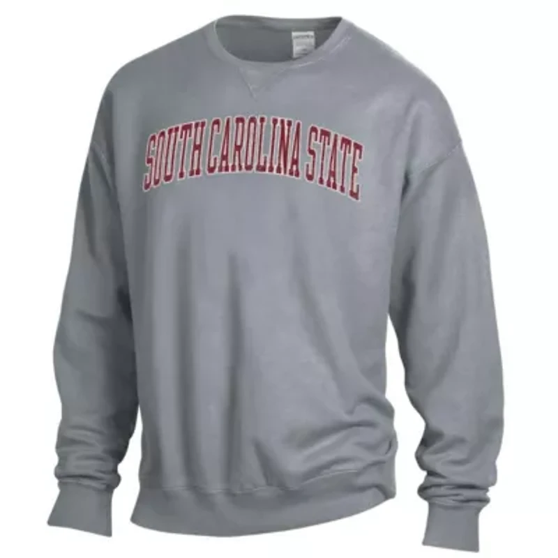 SC State Bulldogs NCAA South Carolina Garment Dyed Pullover Sweatshirt