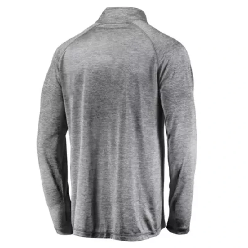 NCAA Fanatics Tennessee Volunteers Striated Raglan Lightweight Quarter-Zip Top