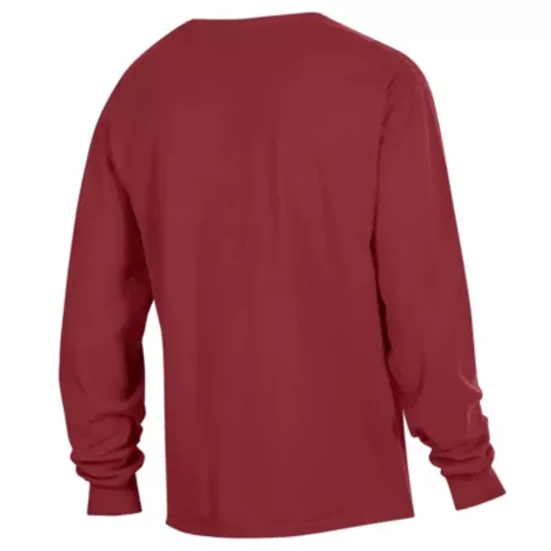 SC State Bulldogs NCAA South Carolina Stack Garment Dyed Long Sleeve T-Shirt