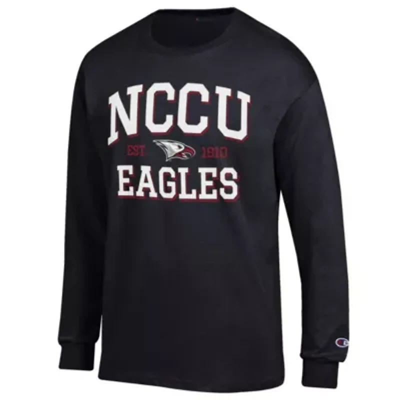 NC Central Eagles NCAA North Carolina Jersey Est. Date Long Sleeve T-Shirt