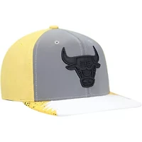 NBA Gray/Yellow Chicago Bulls Day 5 Snapback Hat
