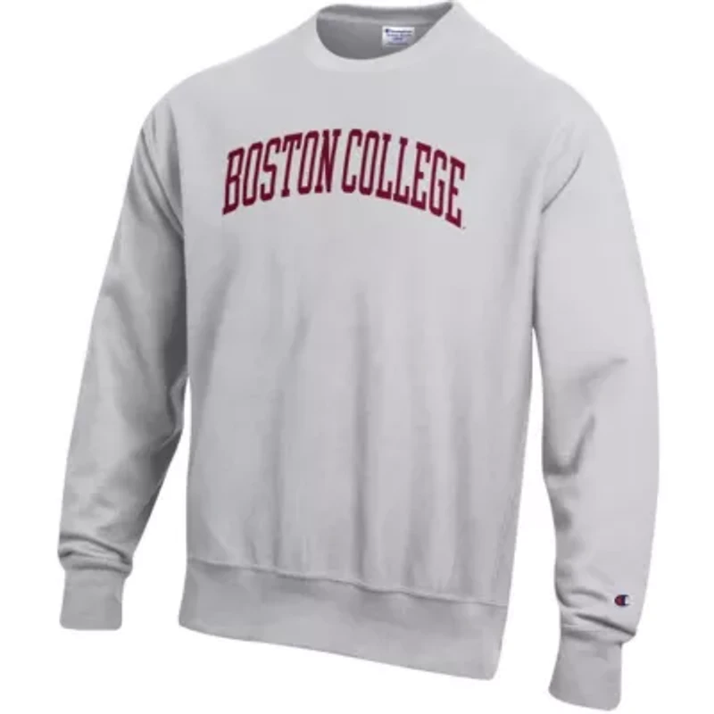 Boston College Eagles NCAA ed Reverse Weave Fleece Crewneck Sweatshirt