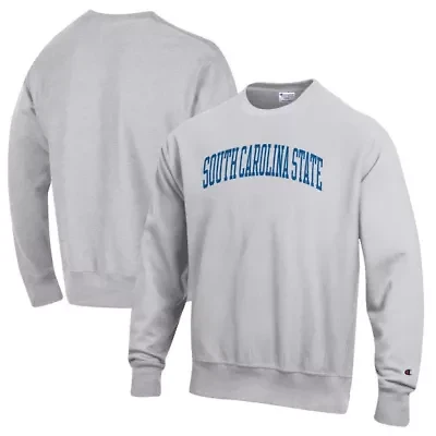 SC State Bulldogs NCAA ed South Carolina Reverse Weave Fleece Crewneck Sweatshirt