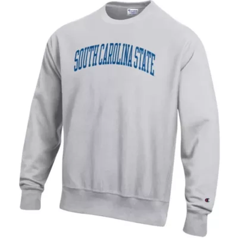 SC State Bulldogs NCAA ed South Carolina Reverse Weave Fleece Crewneck Sweatshirt