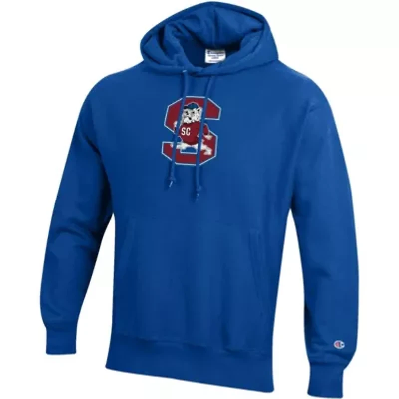 SC State Bulldogs NCAA South Carolina Reverse Weave Fleece Pullover Hoodie