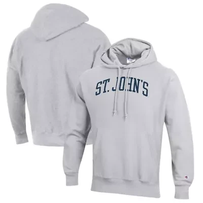 St. John's Red Storm NCAA ed Reverse Weave Fleece Pullover Hoodie