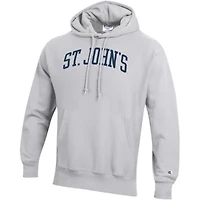 St. John's Red Storm NCAA ed Reverse Weave Fleece Pullover Hoodie