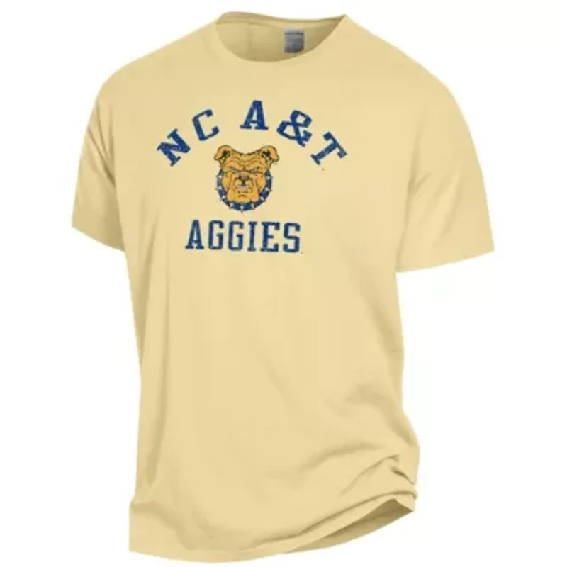 NC A&T Aggies NCAA North Carolina Garment Dyed T-Shirt
