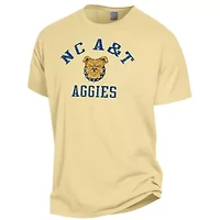 NC A&T Aggies NCAA North Carolina Garment Dyed T-Shirt