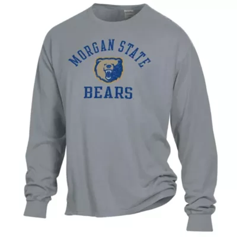 NCAA Morgan State Bears Garment Dyed Long Sleeve T-Shirt
