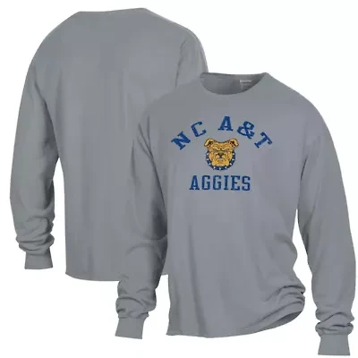 NC A&T Aggies NCAA North Carolina Garment Dyed Long Sleeve T-Shirt