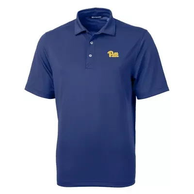 NCAA Pitt Panthers Big & Tall Virtue Eco Pique Recycled Polo