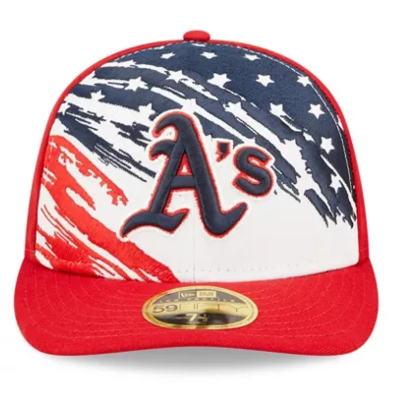 Oakland Athletics MLB 2022 4th of July Low 59FIFTY Fitted Hat