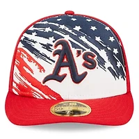 Oakland Athletics MLB 2022 4th of July Low 59FIFTY Fitted Hat