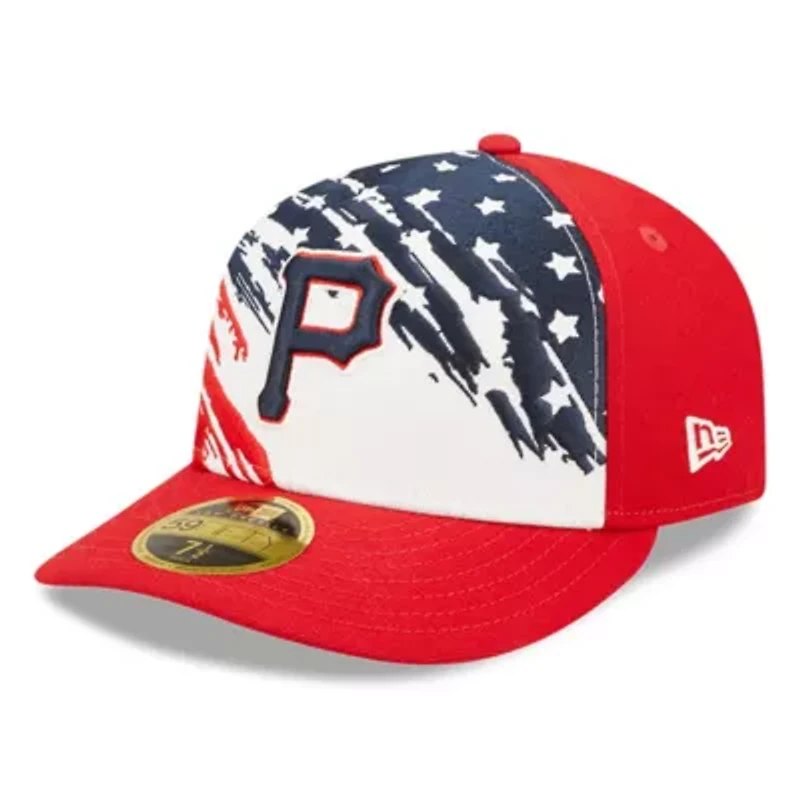 MLB Pittsburgh Pirates 2022 4th of July Low 59FIFTY Fitted Hat