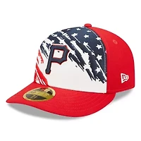 MLB Pittsburgh Pirates 2022 4th of July Low 59FIFTY Fitted Hat