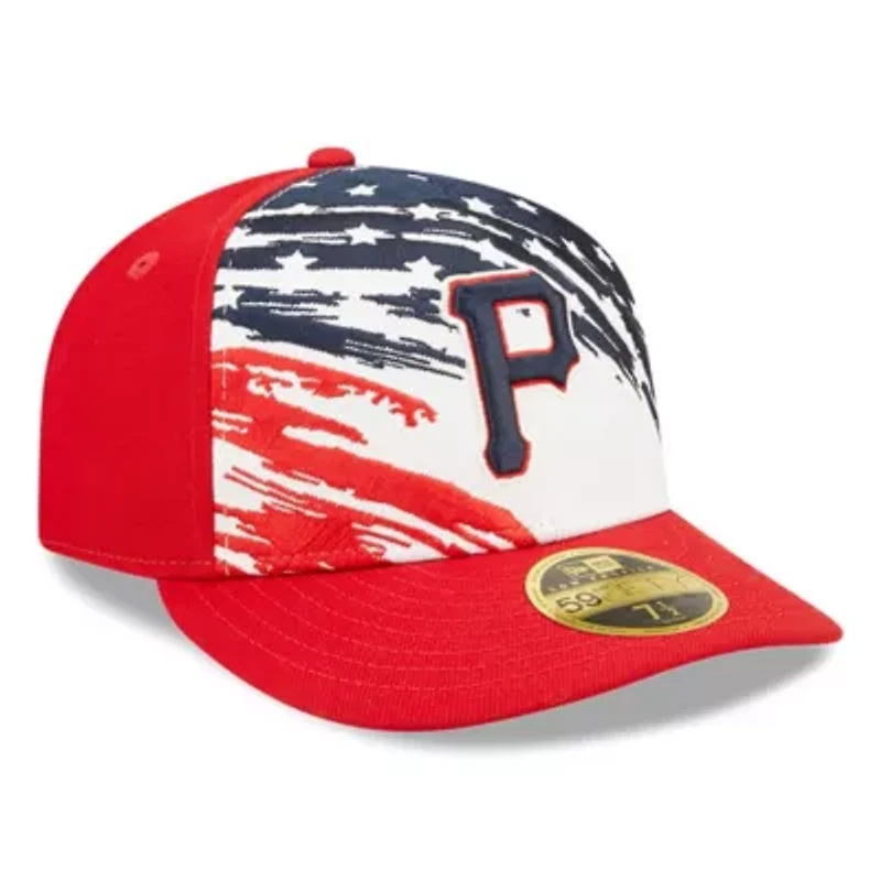 MLB Pittsburgh Pirates 2022 4th of July Low 59FIFTY Fitted Hat