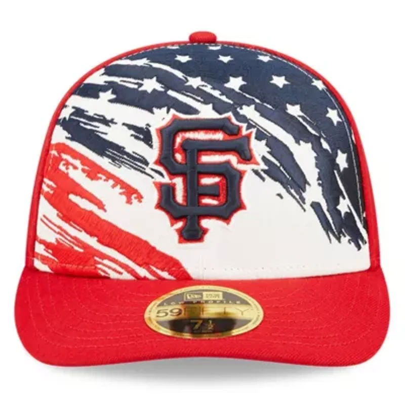 MLB San Francisco Giants 2022 4th of July Low 59FIFTY Fitted Hat