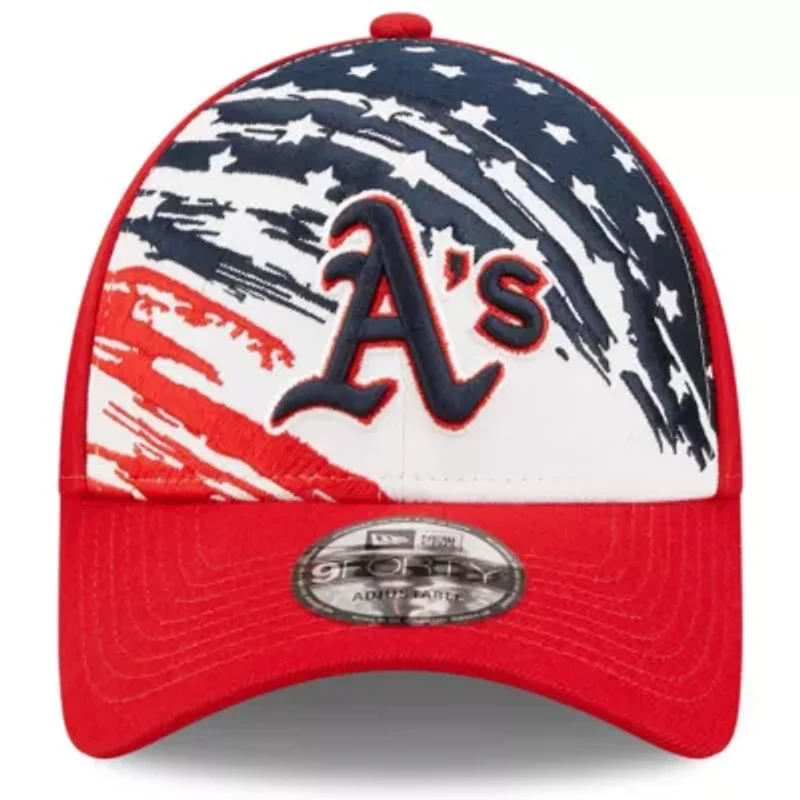 Cooperstown Teams Oakland Athletics 2022 4th of July 9FORTY Snapback Adjustable Hat
