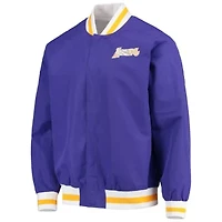 NBA Los Angeles Lakers Hardwood Classics 75th Anniversary Authentic Warmup Full-Snap Jacket