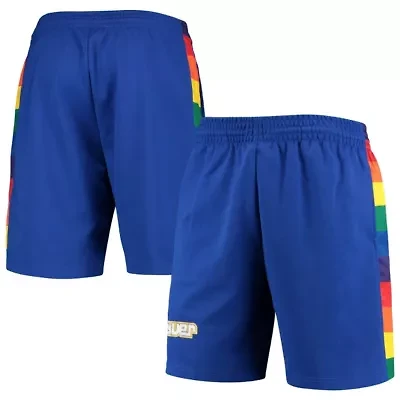 NBA Denver Nuggets 1991 Hardwood Classics 75th Anniversary Swingman Shorts