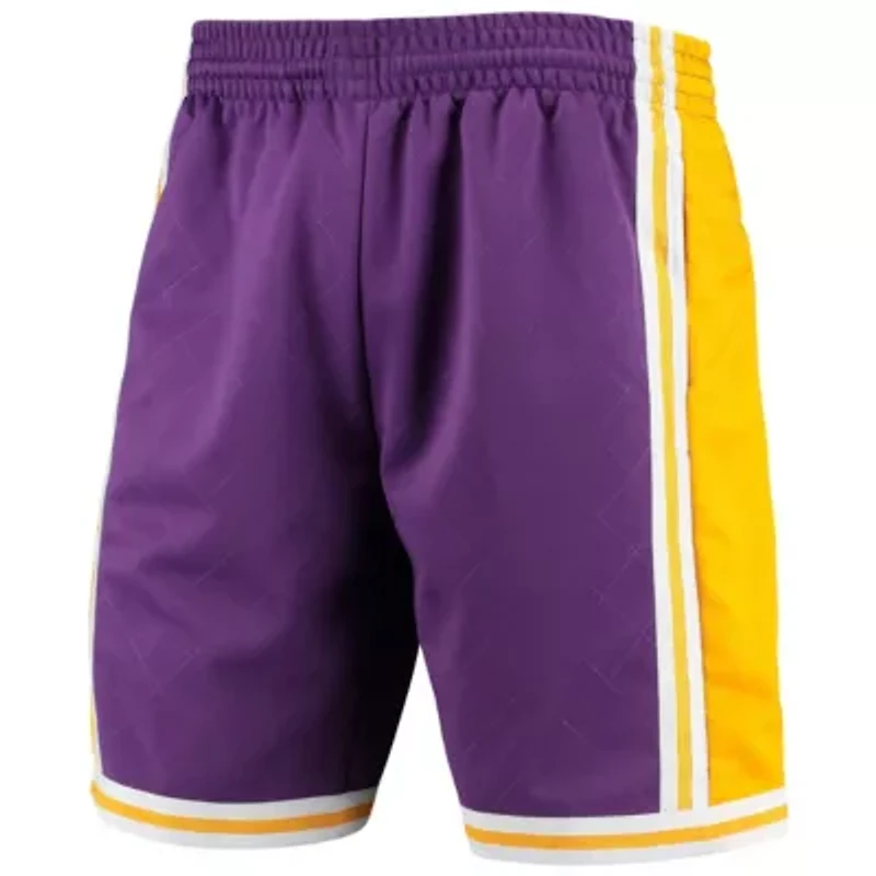 NBA Los Angeles Lakers 1984 Hardwood Classics 75th Anniversary Swingman Shorts