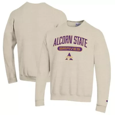 NCAA ed Alcorn State Braves Eco Powerblend Crewneck Sweatshirt