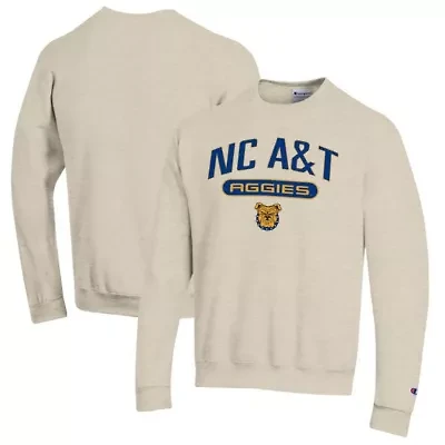 NC A&T Aggies NCAA ed North Carolina Eco Powerblend Crewneck Sweatshirt