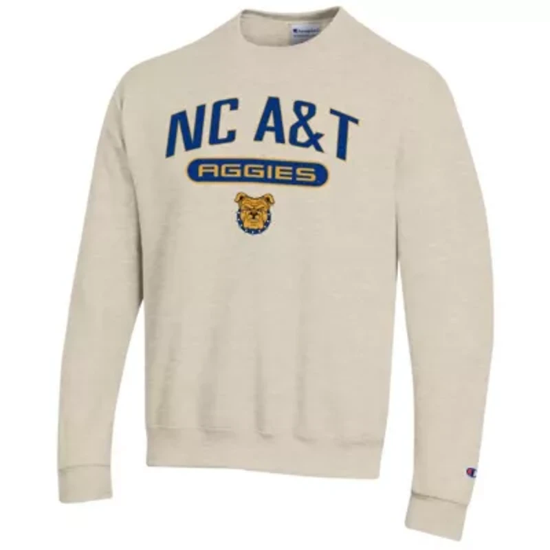 NC A&T Aggies NCAA ed North Carolina Eco Powerblend Crewneck Sweatshirt