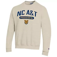 NC A&T Aggies NCAA ed North Carolina Eco Powerblend Crewneck Sweatshirt