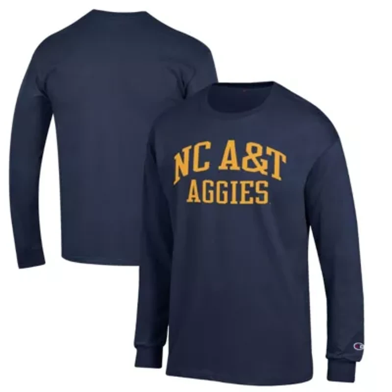 NC A&T Aggies NCAA North Carolina Jersey Long Sleeve T-Shirt