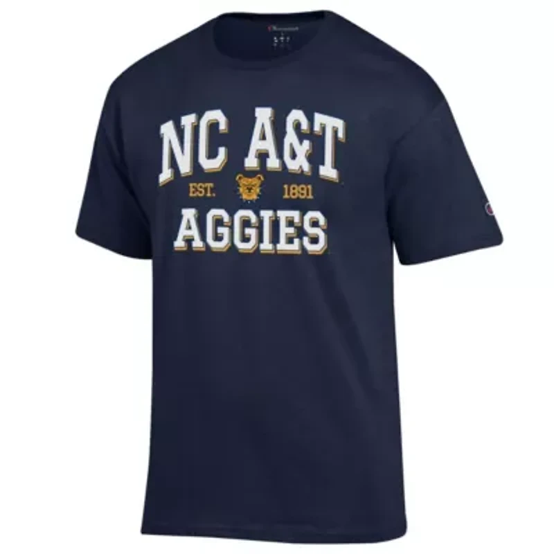 NC A&T Aggies NCAA North Carolina Est. Date Jersey T-Shirt