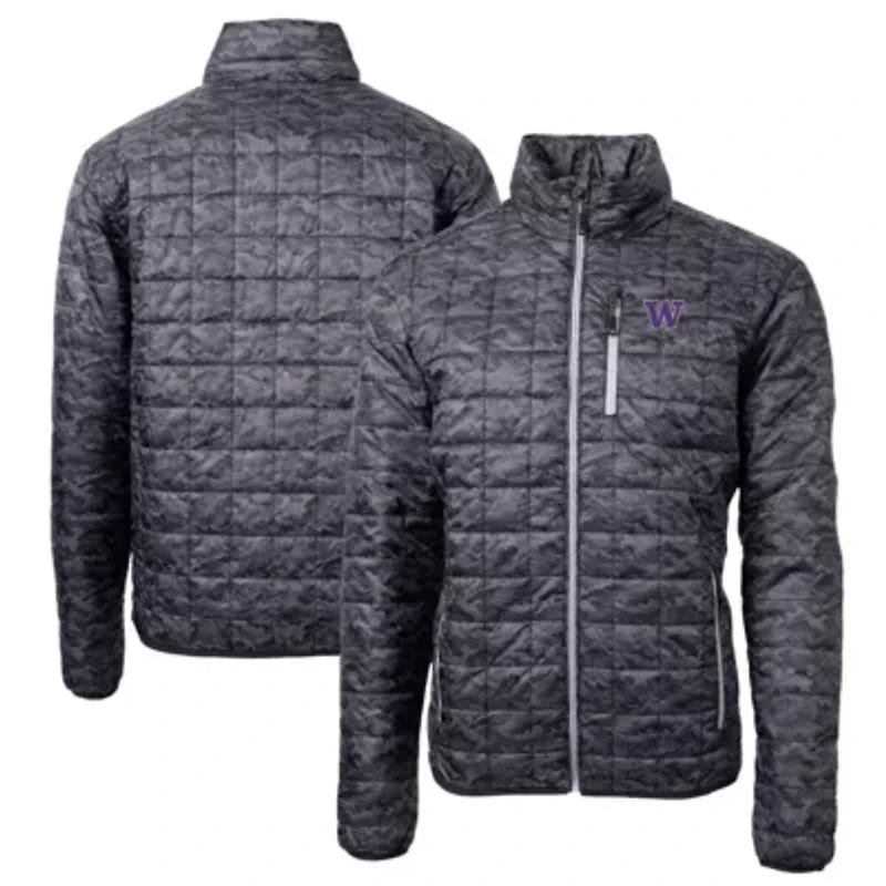 NCAA Washington Huskies Rainier Primaloft Eco Full-Zip Hooded Jacket