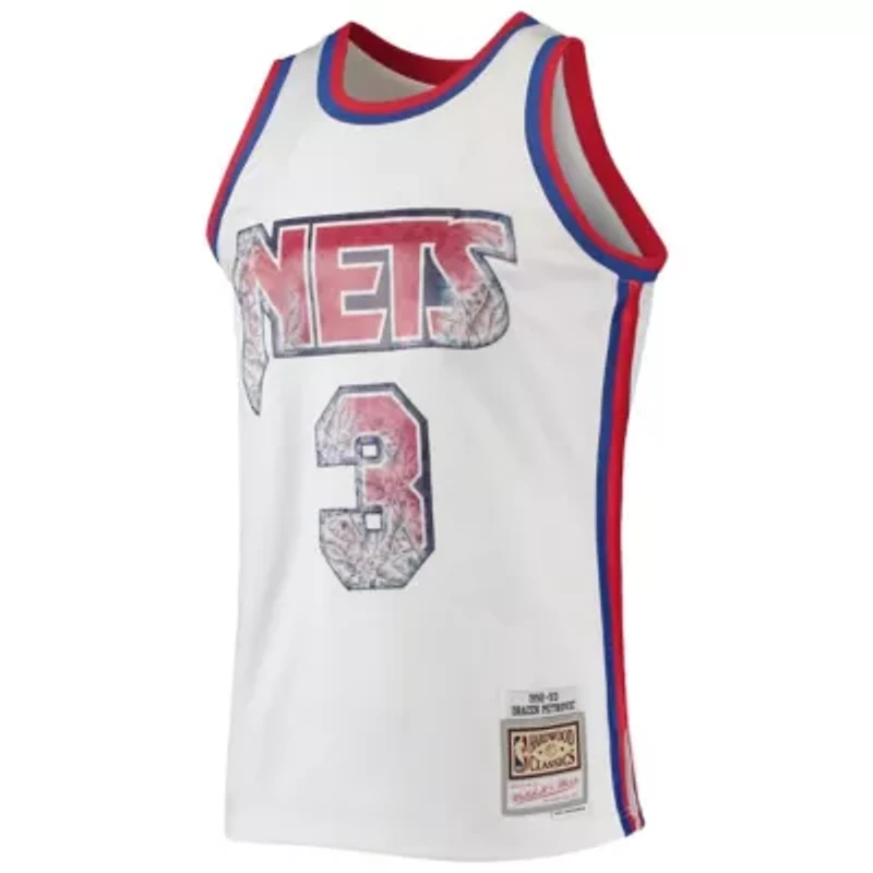 Hardwood Classic Teams Drazen Petrovic New Jersey Nets 1992/93 Classics NBA 75th Anniversary Diamond Swingman