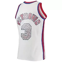 Hardwood Classic Teams Drazen Petrovic New Jersey Nets 1992/93 Classics NBA 75th Anniversary Diamond Swingman